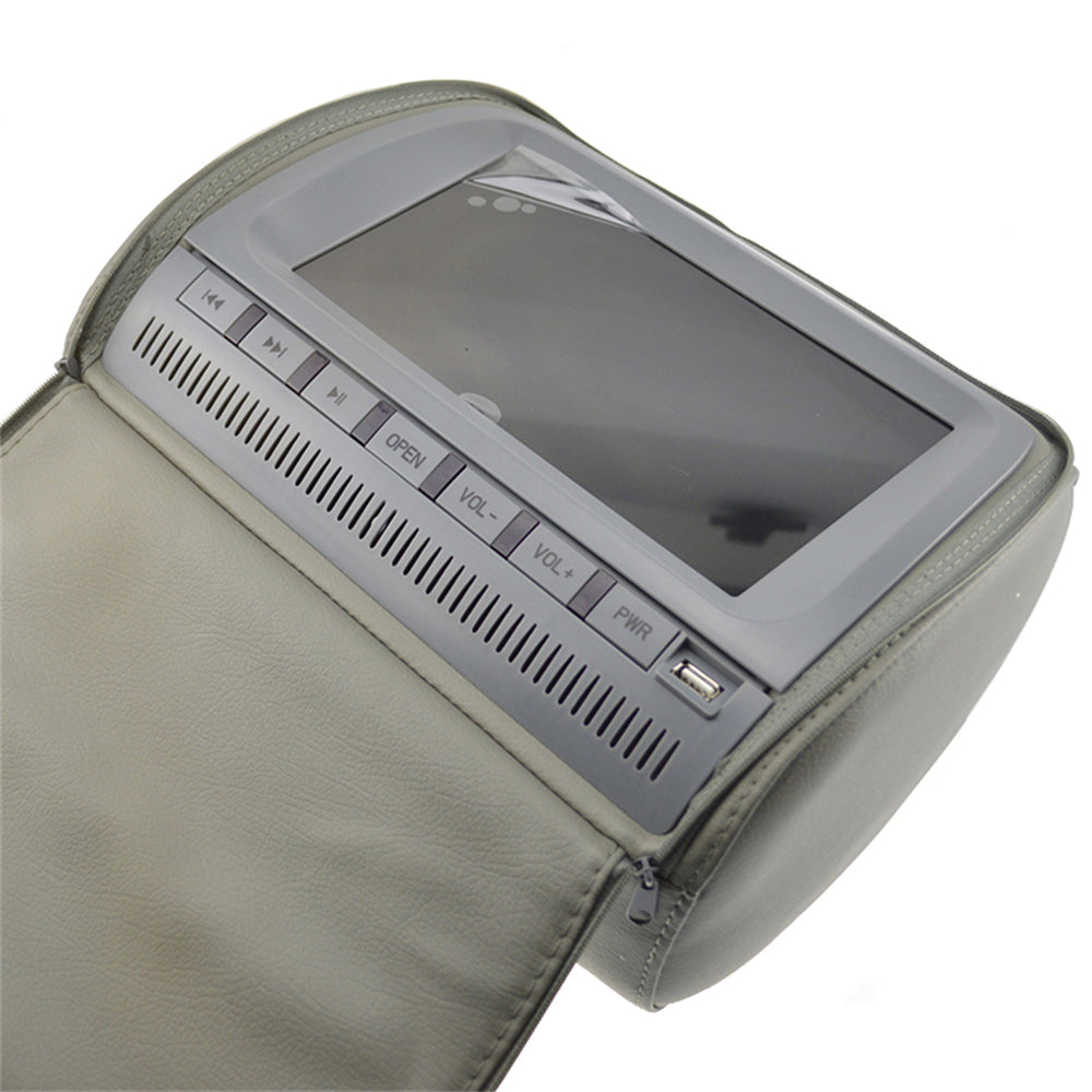 Afixeasy Universal Car Headrest car DVD Player HD Multimedia 9 Inch DC12V Car LED Digital Display HD Headrest Monitor