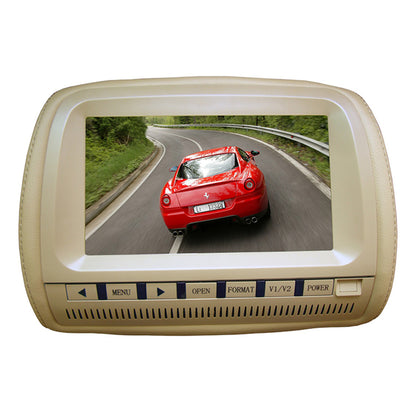 Afixeasy Universal Car Headrest car DVD Player HD Multimedia 9 Inch DC12V Car LED Digital Display HD Headrest Monitor