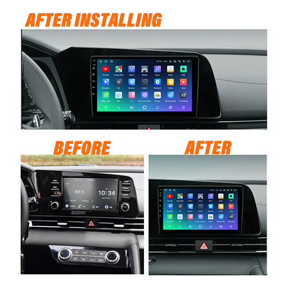 Android 10 Car Radio for HYUNDAI ELANTRA 2021 9 Inch Rom 2GB 32GB IPS Touch Screen Car Video Multimedia Support GPS 4G Network Carplay DSP XY-107