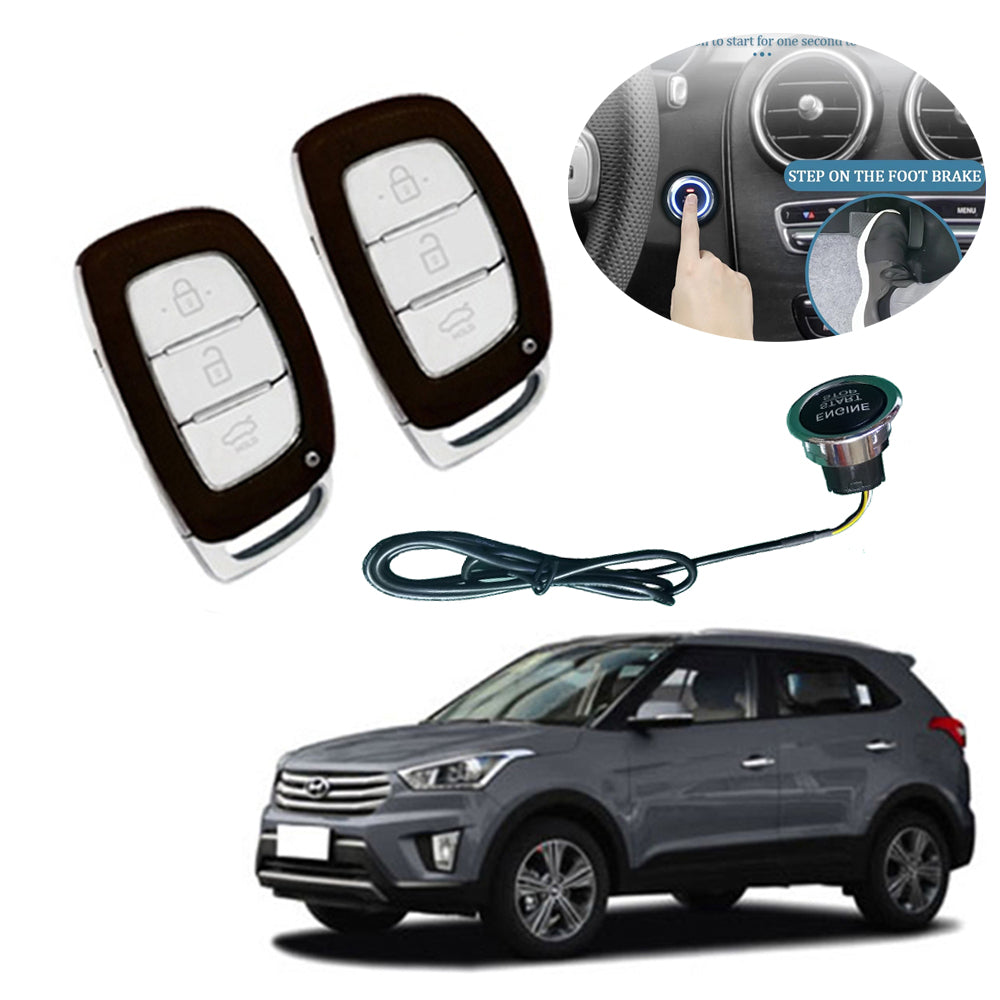 Universal Keyless Engine Start System Hyundai Smart Key