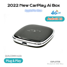 Load image into Gallery viewer, ApplePie Max Universal Usb 5V Power Apple Pie CarPlay Ai Box Netflix 4g Sim Card Slot 4+64GB Android 10 CarPlay Android Auto Box