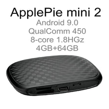 Load image into Gallery viewer, Applepie Mini 2.0 EVO Wireless CarPlay Ai Box US Canada 4G LTE Android 9 SIM Carbon Fiber Qualcomm 8 Core USB TV Youtube Netfix