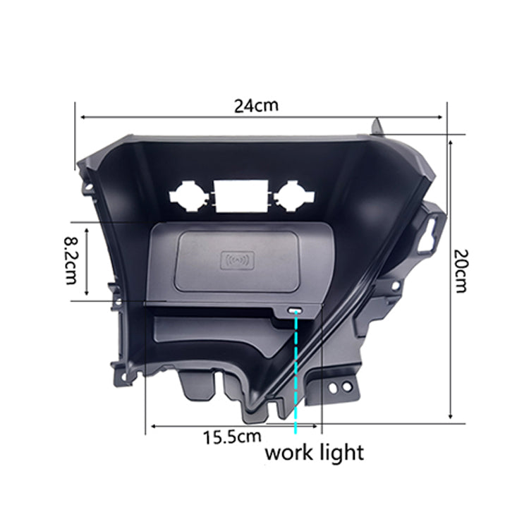 Afixeasy Car Phone Wireless Charger OEM Style Wireless Phone Charging Pad Car Interior Accessories Upgrades Custom Fit for Kia Sportage KX5