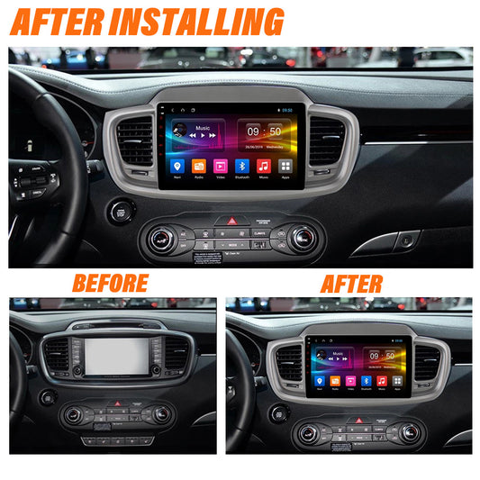 Android 10 Car Radio for KIA SORENTO 2014-2017 IPS Screen 10 Inch Rom 2GB 32GB Car Video Multimedia Player Support GPS 4G Network Carplay DSP XY-043