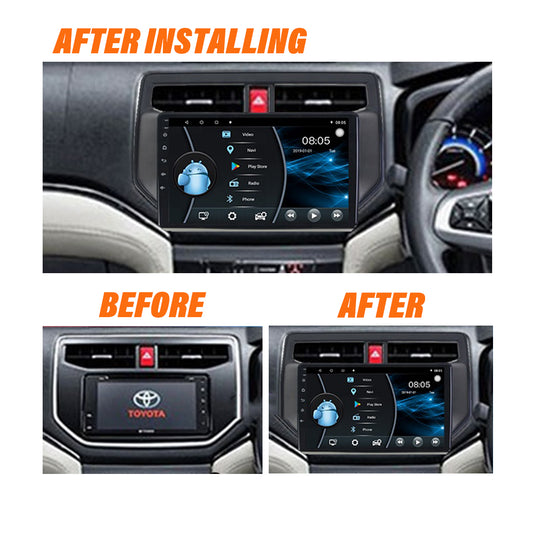 Android 10 Car Radio for Toyota Rush 2018-2019 IPS Screen 9 Inch Rom 2 GB 32 GB Car Video Multimedia Player Support GPS 4G Network Carplay DSP XY-082