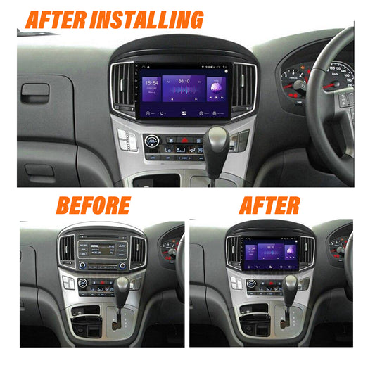 Android 10 Car Radio for Hyundai H1 2017-2018 9 Inch Rom 2GB 32GB IPS Screen Car Video Multimedia Player DVD Video Navigation Support GPS 4G Network Carplay DSP XY-085