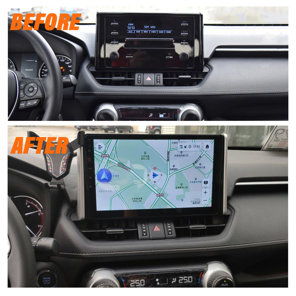 Android 10 Car Radio for Toyota RAV4 2019 IPS Screen 10 Inch Rom 2 GB 32 GB Car Video Multimedia Player Support GPS 4G Network Carplay DSP XY-049