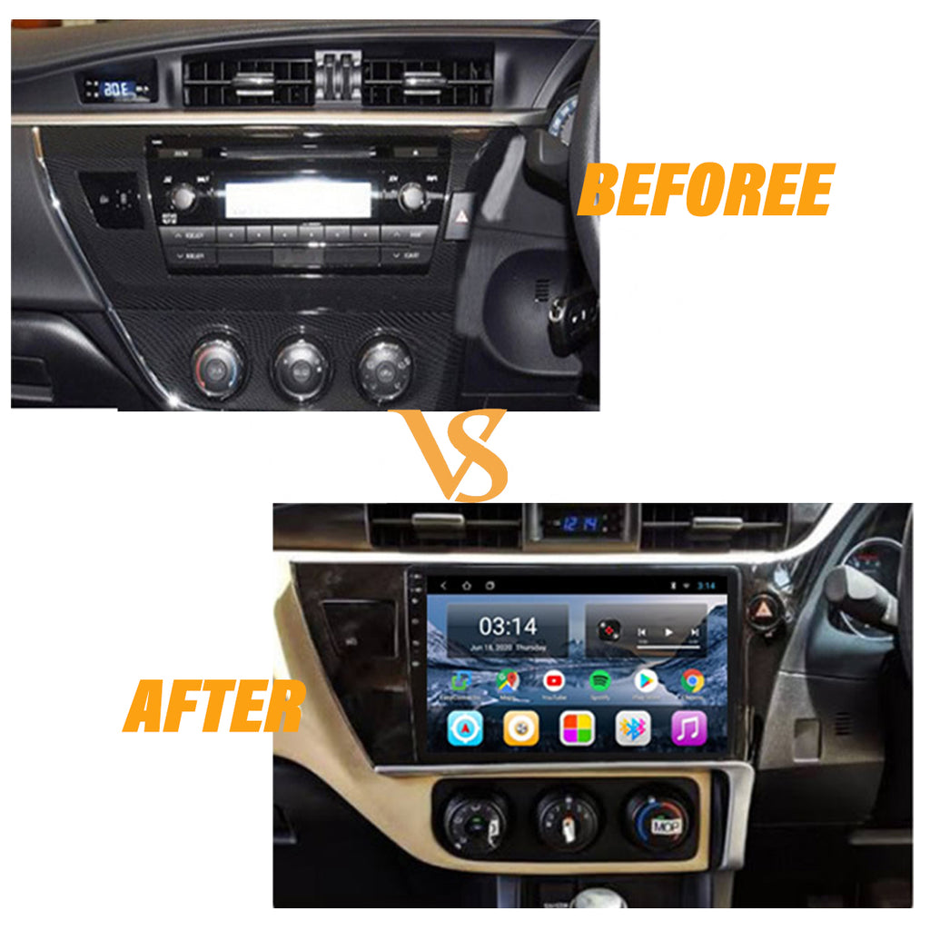 Android 10 Car Radio for Toyota Corolla 2017 IPS Screen 10 Inch Rom 2 GB 32 GB Car Video Multimedia Player Support GPS 4G Network Carplay DSP XY-011