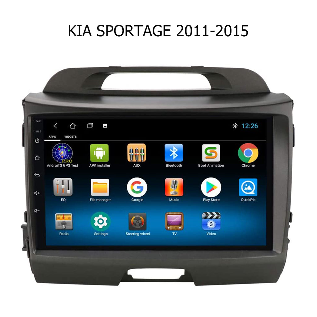 Android 10 Car Radio for KIA SPORTAGE 2011-2015 IPS Screen 10 Inch Rom 2GB 32GB Car Video Multimedia Player Support GPS 4G Network Carplay DSP XY-061