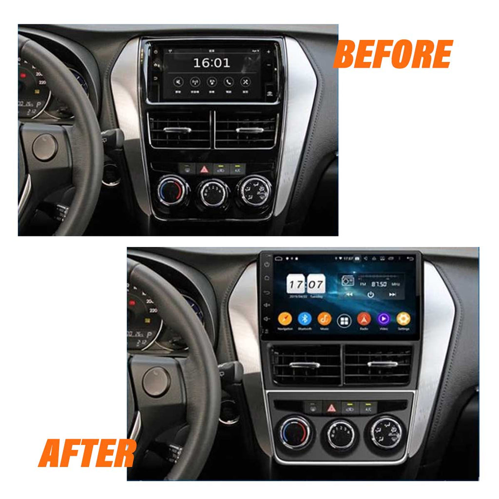 Android 10 Car Radio for TOYOTA YARIS 2019 IPS Screen 9 Inch Rom 2GB 32 GB Car Video Multimedia Player Support GPS 4G Network Carplay DSP XY-035