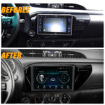 Afixeasy 10 Inch Android Car Radio for HILUX 2016-2018 Rom 2GB 32GB IPS Screen Car Video Multimedia Player DVD Video Navigation Support GPS 4G Network Carplay DSP XY-019 thumbnail 3