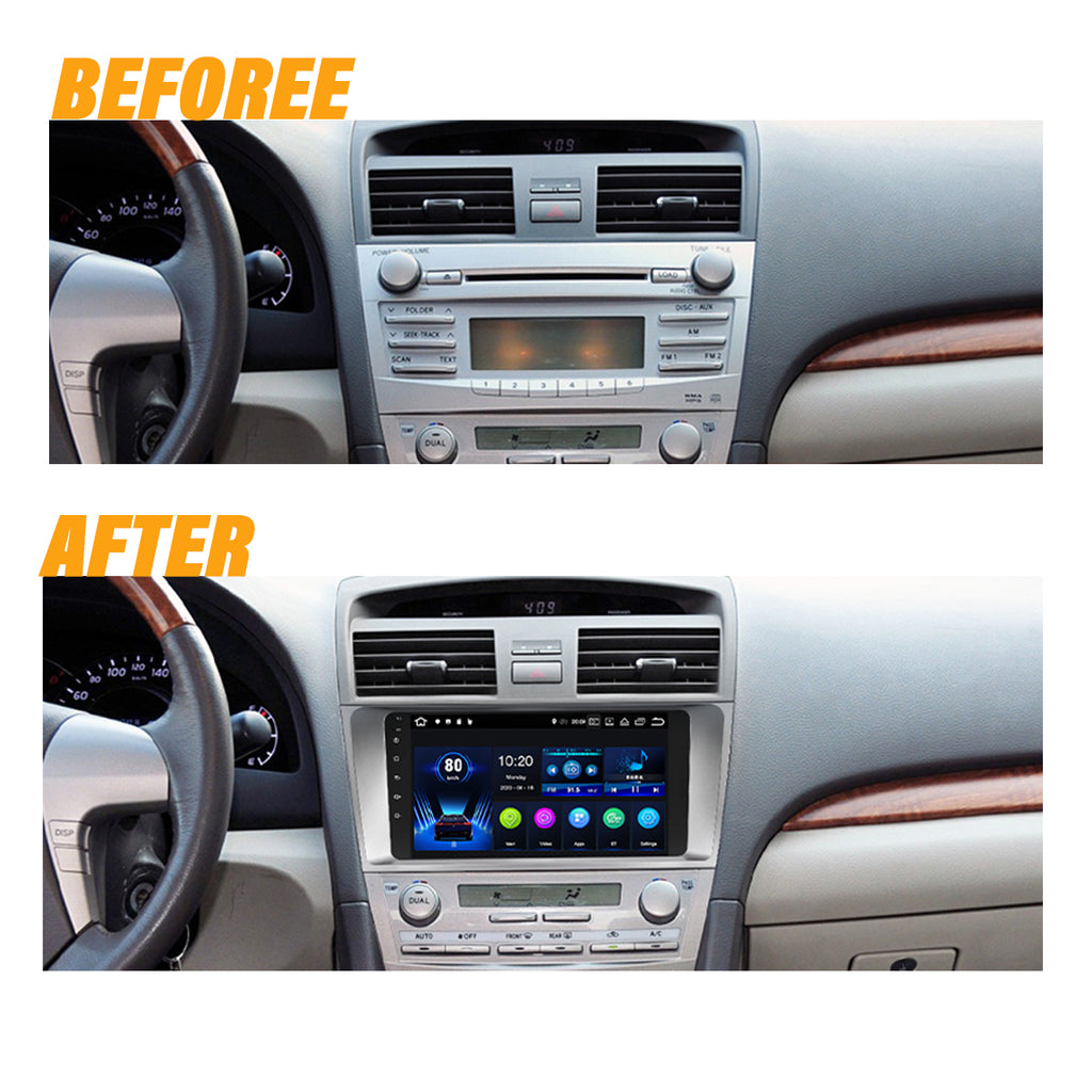 Android 10 Car Radio for Toyota Camry 2006-2011 IPS Screen 9 Inch Rom 2GB 32GB Car Video Multimedia Player Support GPS 4G Network Carplay DSP XY-014