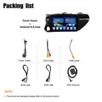 Afixeasy 10 Inch Android Car Radio for HILUX 2016-2018 Rom 2GB 32GB IPS Screen Car Video Multimedia Player DVD Video Navigation Support GPS 4G Network Carplay DSP XY-019 thumbnail 11