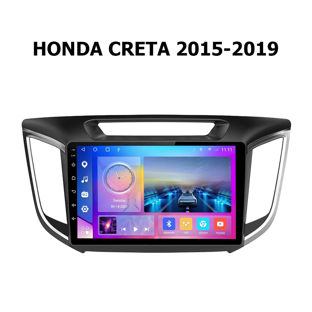 Afixeasy 10 Inch Android Car Radio for Hyundai CRETA 2015-2019 Rom 2GB 32GB IPS Screen Car Video Multimedia Player DVD Video Navigation XY-005