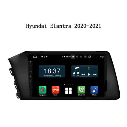 Android 10 Car Radio for HYUNDAI ELANTRA 2021 9 Inch Rom 2GB 32GB IPS Touch Screen Car Video Multimedia Support GPS 4G Network Carplay DSP XY-107