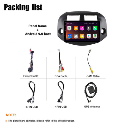 Android 10 Car Radio for Toyota RAV4 3 XA30 2005 - 2013 IPS Screen 10 Inch Rom 2 GB 32 GB Car Video Multimedia Player Support GPS 4G Network Carplay DSP XY-047