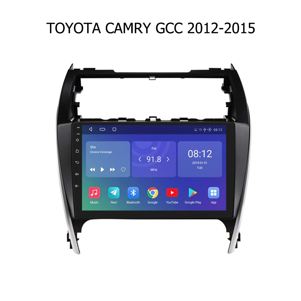 Android 10 Car Radio for Toyota Camry GCC 2012-2015 IPS Screen 9 Inch Rom 2GB 32GB Car Video Multimedia Player Support GPS 4G Network Carplay DSP XY-006