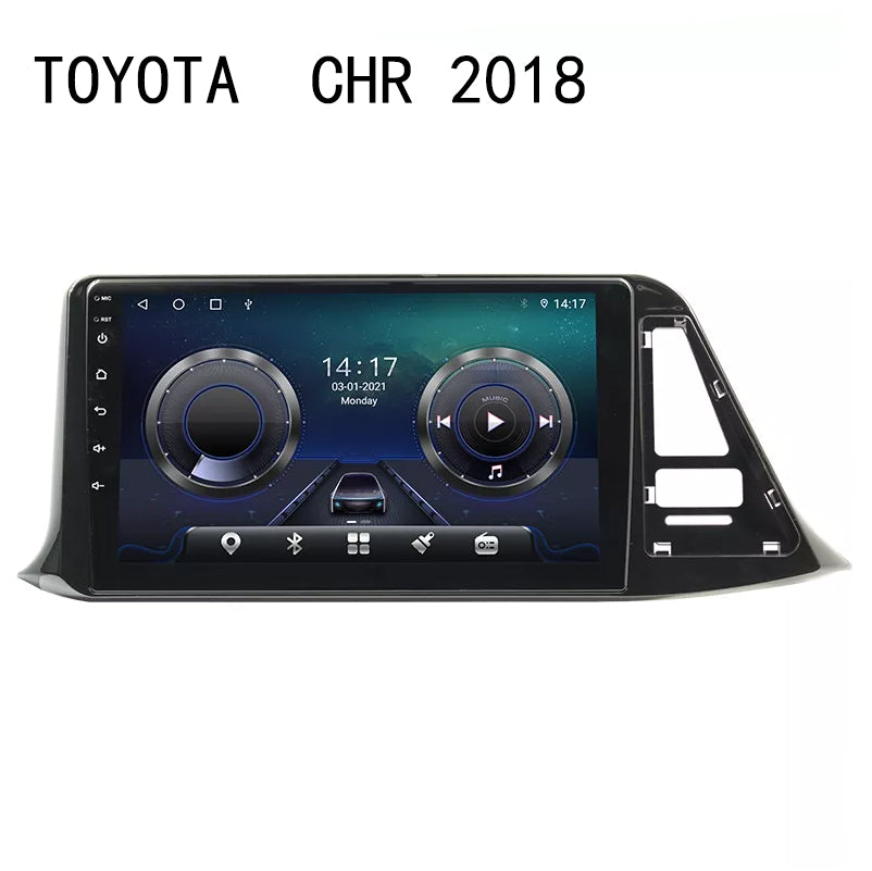 Android 10 Car Radio for Toyota C-HR 2018 IPS Screen 9 Inch Rom 2GB 32GB Car Video Multimedia Player Support GPS 4G Network Carplay DSP XY-080