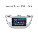 Android 10 Car Radio for Hyundai Tucson 2015 - 2018 9 Inch Rom 2GB 32GB IPS Screen Car Video Multimedia Player DVD Video Navigation Support GPS 4G Network Carplay DSP XY-044