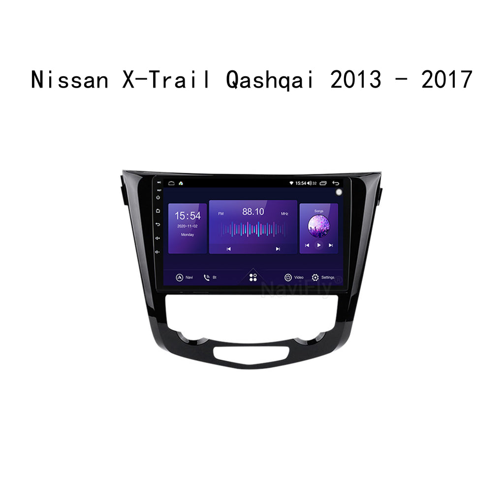 Android 10 Rom 2+32GB Car video Multimedia Player Car DVD For Nissan X-Trail Qashqai 2013-2017 IPS Screen 10inch Car Radio Support GPS 4G Network Carplay DSP