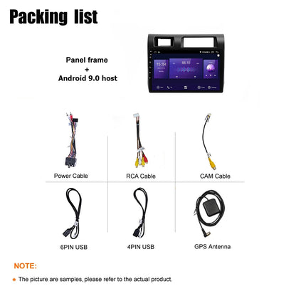 Android 10 Car Radio for Toyota Land Cruiser Pickup IPS Screen 9 Inch Rom 2 GB 32 GB Car Video Multimedia Player Support GPS 4G Network Carplay DSP Android Screen TS18 XY-077