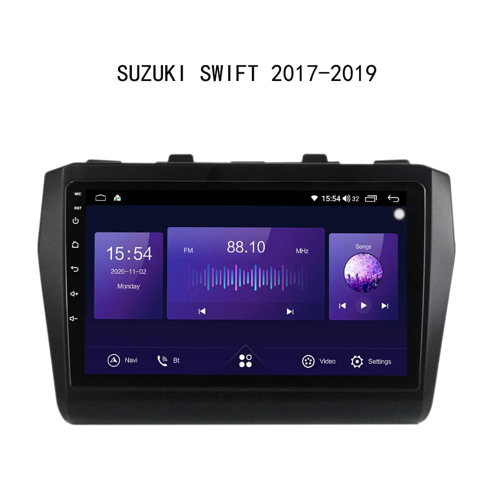 Android 10 Car Radio for SUZUKI SWIFT 2017-2019 IPS Screen 9 Inch Rom 2GB 32GB Car Video Multimedia Player Support GPS 4G Network Carplay DSP Android Screen TS18 XY-071