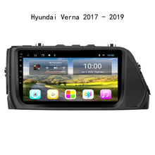 Load image into Gallery viewer, Android 10 Rom 2GB 32GB Car Video Multimedia Player Car DVD For Hyundai Verna 2017-2019 IPS Screen 9inch Support GPS 4G Network Carplay DSP