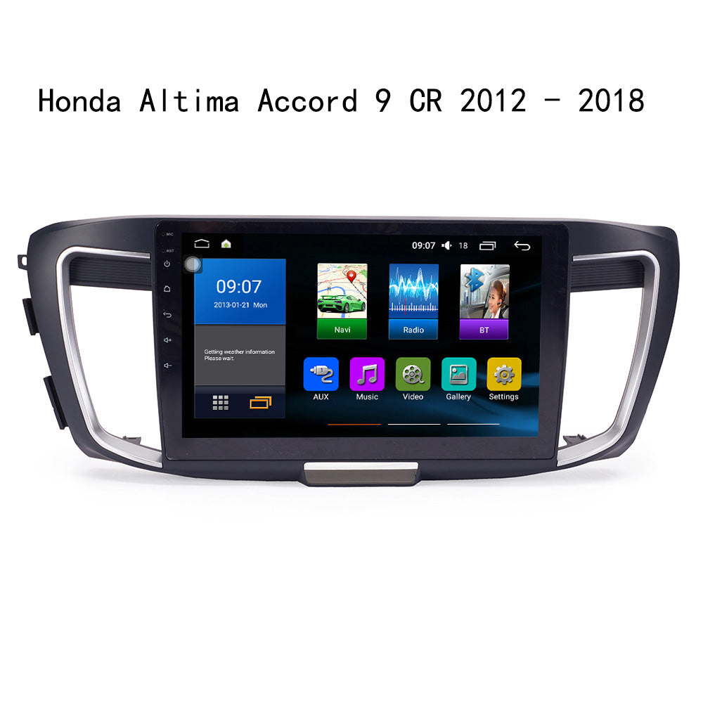 Android 10 Rom 2GB 32GB Car Video Multimedia Player Car DVD For Honda Altima Accord 9 CR 2012-2018 10inch IPS Screen Support GPS 4G Network Carplay DSP