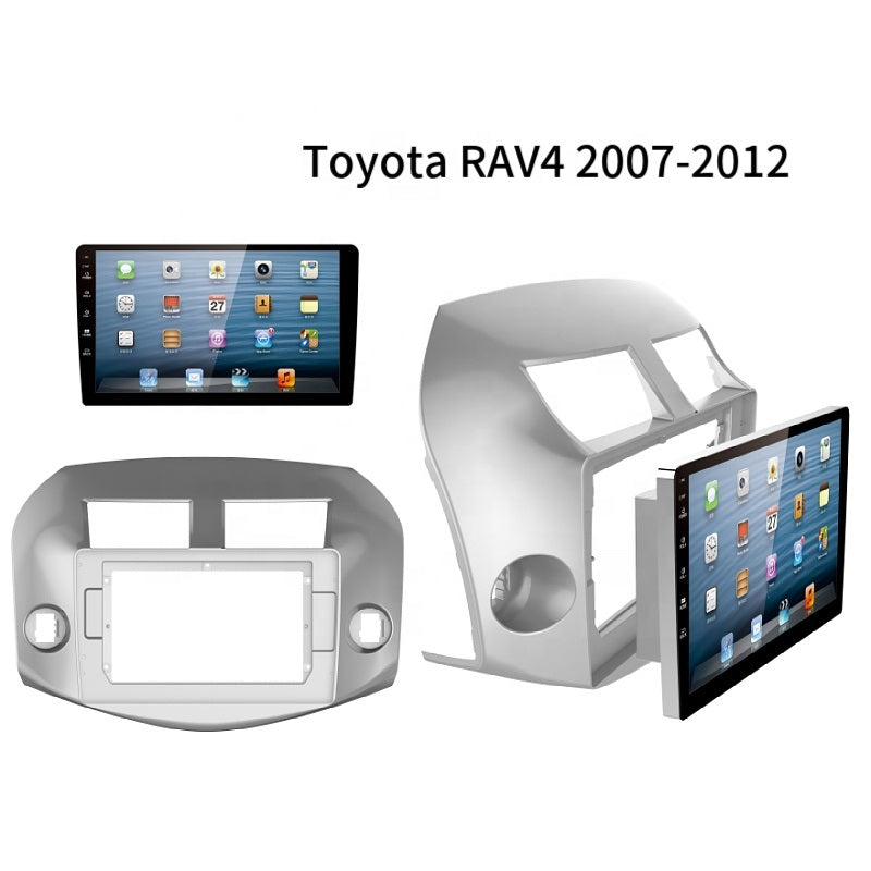 XY-047 Android 9.0 Rom 4*64GB Car video Multimedia Player Car DVD For TOYOTA  RAV4 2007-2012 10INCH Car GPS Radio Video Navigation