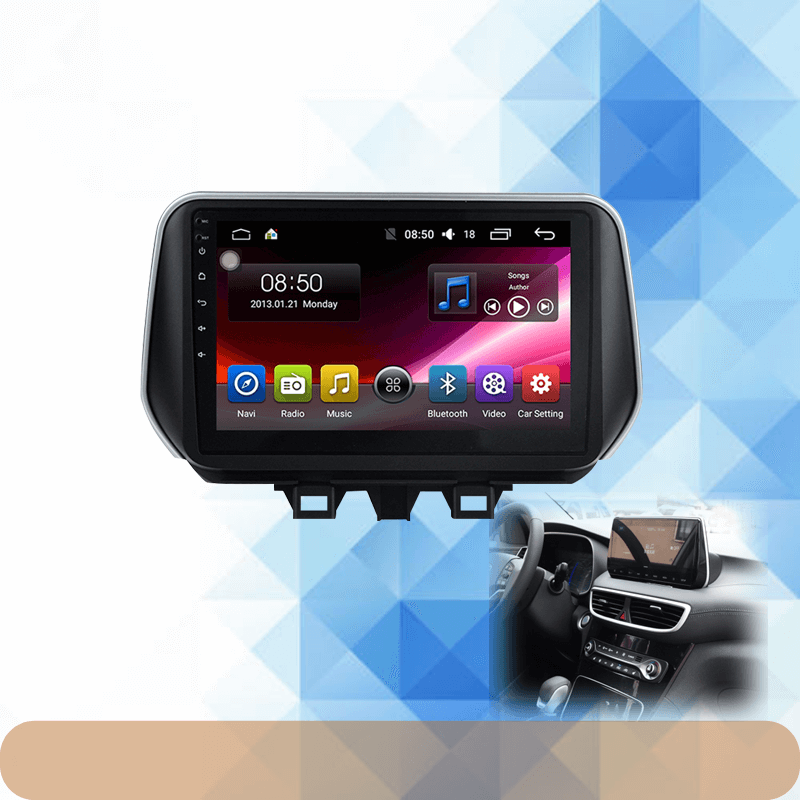 Android 10 Rom 2GB 32GB Car Video Multimedia Player Car DVD For Hyundai Tucson IX35 2018-2020 9inch Support GPS 4G Network Carplay DSP