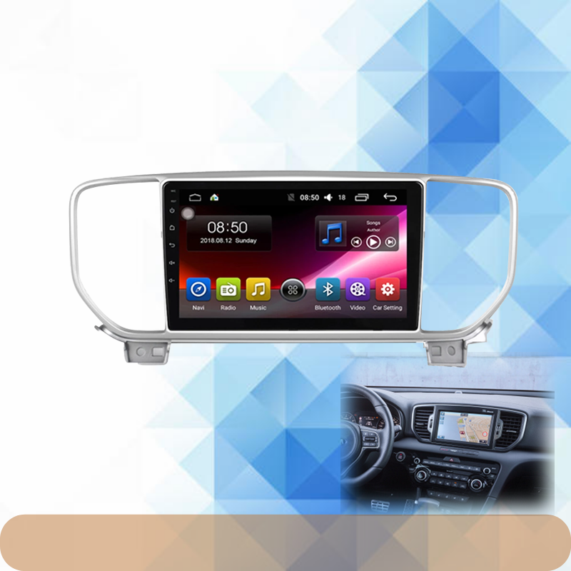 Android 10 Rom 2+32GB Car video Multimedia Player Car DVD For Kia Sportage 4 QL 2016-2018 IPS Screen 9inch Car GPS Radio Support GPS 4G Network Carplay DSP