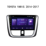 Android 10 Car Radio for TOYOTA YARIS 2014-2017 IPS Screen 10 Inch Rom 2GB 32GB Car Video Multimedia Player Support GPS 4G Network Carplay DSP XY-054