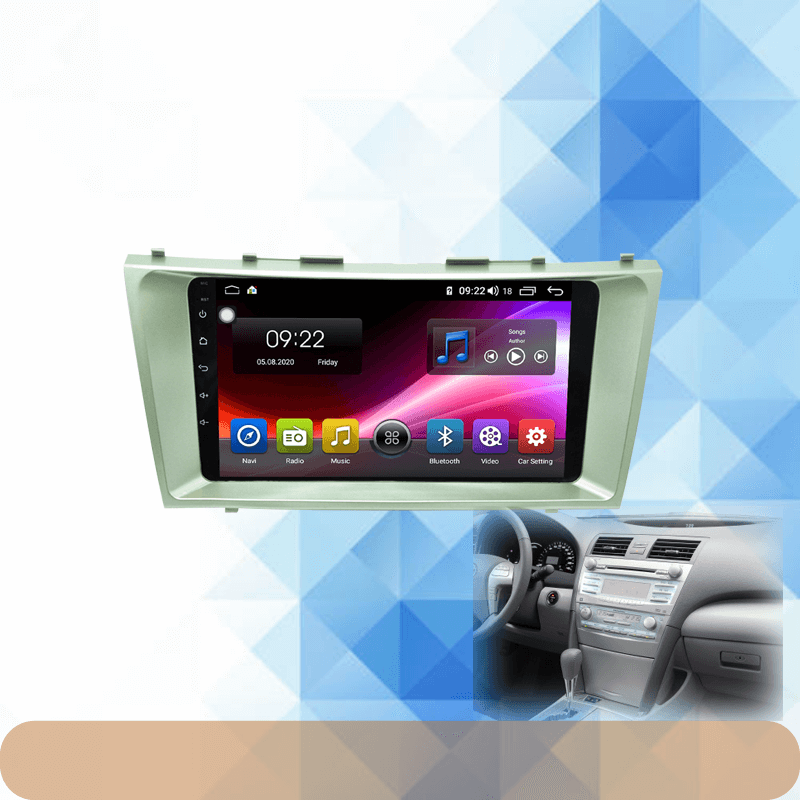 Android 10 Rom 2+32GB Car video Multimedia Player Car DVD For Toyota Camry 6 XV 40 50 2006-2011 IPS Screen 9inch Car Radio Support GPS 4G Network Carplay DSP