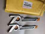 Side Emblem 70th Anniversary 3D Chrome Emblem Trunk Badge thumbnail 4